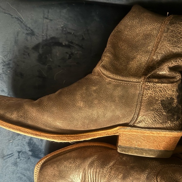 Justin Men's BR Tan Road Western Boots - Tan - Picture 3 of 9